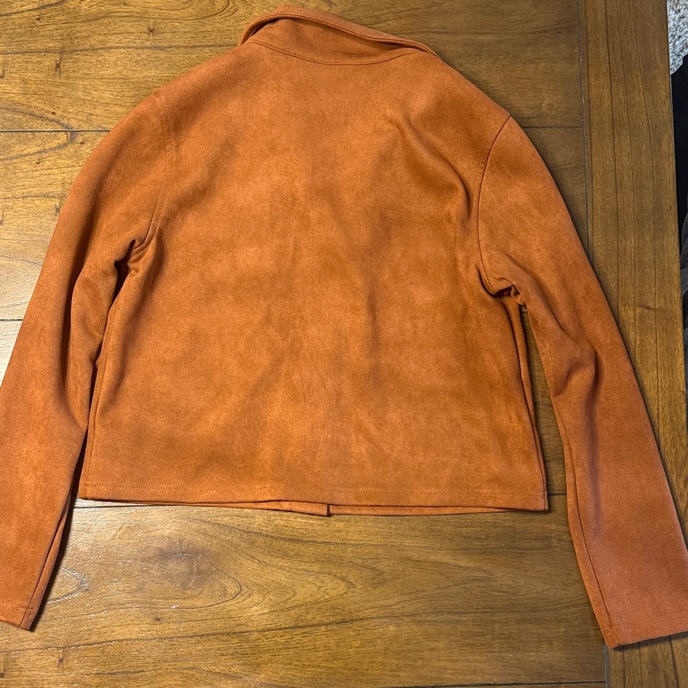 Girls set of long sleeve top, knit sweater and jacket, Size 14 - Picture 4 of 9